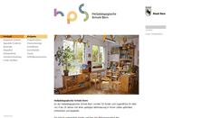 Desktop Screenshot of hpsbern.ch